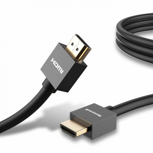 Honeywell HDMI 2.0 Cable HC000012/HDM/10M/BLK/SLM Ethernet Compliant Slim 10mtr 3D/4K 60Hz Ultra HD