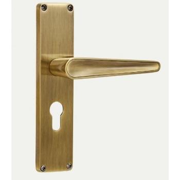 Godrej Door Handle Set 2956 NEH 19 200 mm 1CK Antique Brass