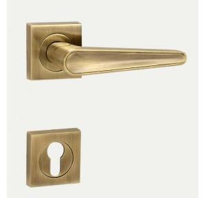 Godrej Baby Latch 2957 NEH 19 with Handle Set Antique Brass
