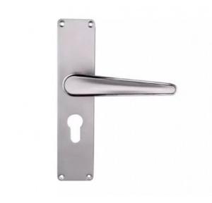Godrej Door Handle Set 3252 NEH 19 200mm 2C Matte Black Nickel