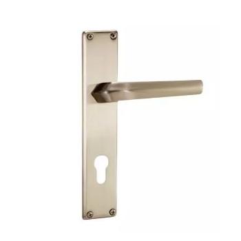 Godrej Door Handle Set 2946 NEH 20 240mm 1CK Satin Steel