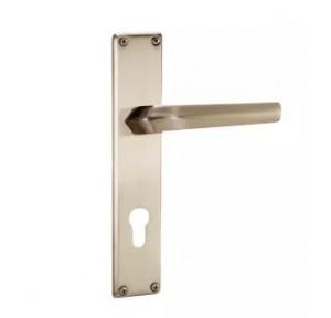 Godrej Door Handle Set 2947 NEH 20 200mm 2C Satin Steel