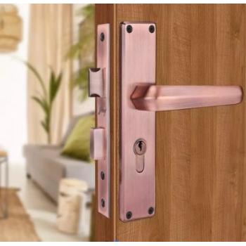 Godrej Door Handle Set 3221 Popular Mortise NEH 20 200mm 2C  Antique Copper