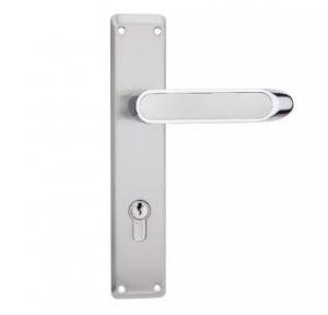 Godrej Door Handle Set 3531 Popular Mortise NEH 21 200mm 1CK Satin Steel