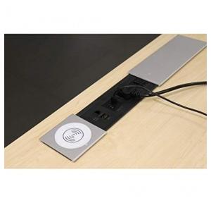 Table Switch Socket Wireless Multifunction Hidden Desktop Socket 15W Wireless Charger