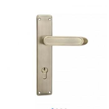 Godrej Door Handle Set 8690 Popular Mortise NEH 21 1CK (70 mm Cylinder) Antique Brass