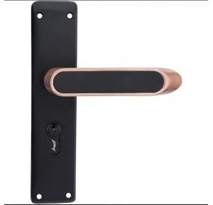 Godrej Door Handle Set 3548 Popular Mortise NEH 21 200mm 1CK Matte Black Rose