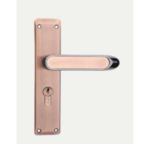 Godrej Door Handle Set 8692 Popular Mortise NEH 21 200mm 1CK (70 mm Cylinder) Black Antique Copper