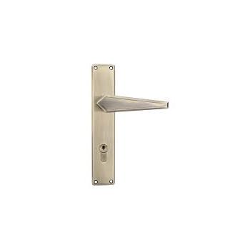 Godrej Door Handle Set 8694 Popular Mortise NEH 22 200mm 1CK (70 mm Cylinder) Antique Brass