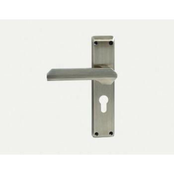 Godrej Door Handle Set 8954 Popular Mortise NEH 23 200mm Door Handle Set 1CK (70 mm Cylinder) Antique Brass