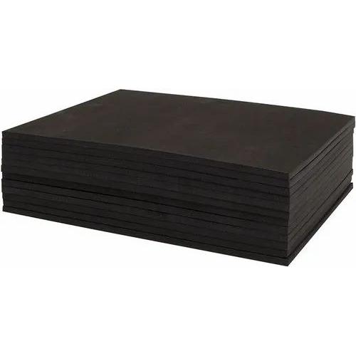 Foam Sheet Black Size 2X2 Thickness 5 MM Pack of 12