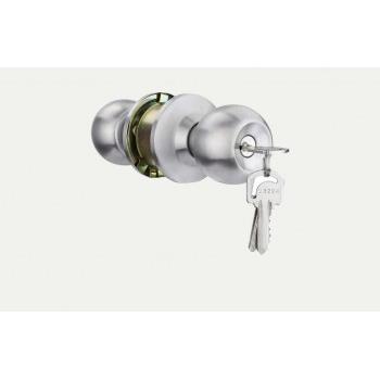 Godrej  Cylindrical Lock 5820 Classic Pin Cylinder - Keyed Stainless Steel 70 mm