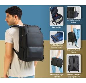 Fuzo Bag TGZ-1656 Cape Laptop Waterproof Backpack Black 48 x 35 x 19cm