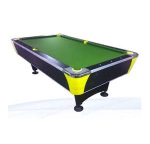 Prime Leisure Pool Table Hi Power Black (OSC) 8x4 Feet Height 33 Inch Aluminium Frame Antique Top Corners 350 Kg With Accessories Pool Ball 1 Set Cue Stick 2 Pcs Table Cover 1 Pcs Tips 4 Pcs Chalks 4 Pcs Cue Stand 1 Pcs Table Brush 1 Pcs Triangle 1 Pcs