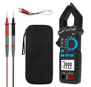 Themisto Digital Clamp Meter TH-M88 AC Current, True Rms (600A,4000 Counts), 274 g Black