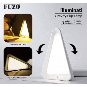 Fuzo Flip Lamp TGZ-1620 Illuminati Gravity White 19x10.5x13cm