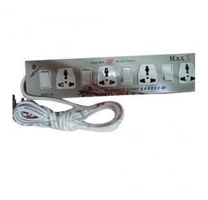 Extension Board 16A 1 Switch 4 to 5 Universal Socket Metal Body 2 Mtr