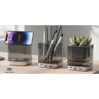 Fuzo Desk Lamp TGZ-1800 Groot Self-Watering Planter Chargable