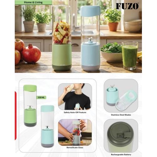 Fuzo Juicer TGZ-945 Ripple Portable / Blender Green Blue 22x7cm Capacity: 330ml