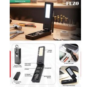 Fuzo Tool Set TGZ-1782 Grease Portable with Light & Magnet