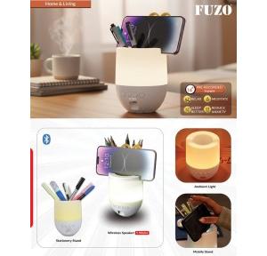 Fuzo Speaker TGZ-1584 Slumber 2.0 Bluetooth White Noise Ambient Light Mobile Stand Stationery Stand