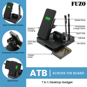 Fuzo Charger Stand TGZ-1206 ATB Desktop Gadget Across The Board