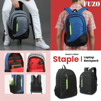 Fuzo  Backpack TGZ-1476 Staple Laptop Padded Laptop (15.6 Inches) Compartment 32.5x45x20cm