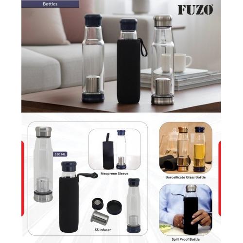 Fuzo Bottle TGZ-819 Infused Glass Infuser Capacity: 550ML