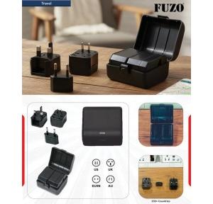 Fuzo Travel Adapter TGZ-854 The MNC MultiNational Converter Universal