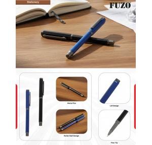 Fuzo Pen TGZ-2241 Reed Roller Ball Metal Fine Tip Refill