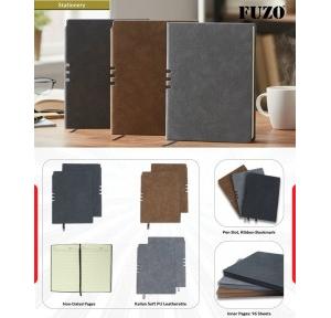 Fuzo Notebook TGZ-1746 The Stooge Italian Soft PU 14.3x21.3cm