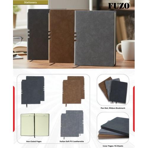 Fuzo Notebook TGZ-1746 The Stooge Italian Soft PU 14.3x21.3cm