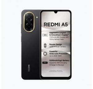 Redmi Mobile Phone A5 4GB RAM 128GB Storage Android 15 Segments Largest 17.47cm(6.88) and Smoothest 120Hz Display 5200mAh Large Battery