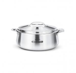 Milton Casserole Luxuria Thermosteel 5 Ltr Stainless Steel