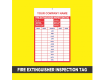 History Card PVC Sheet For Fire Extinguisher