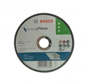 Bosch Metal Cutting Wheel A60N BF MS 4 Inch Round 2 MM Thickness Pack of 25