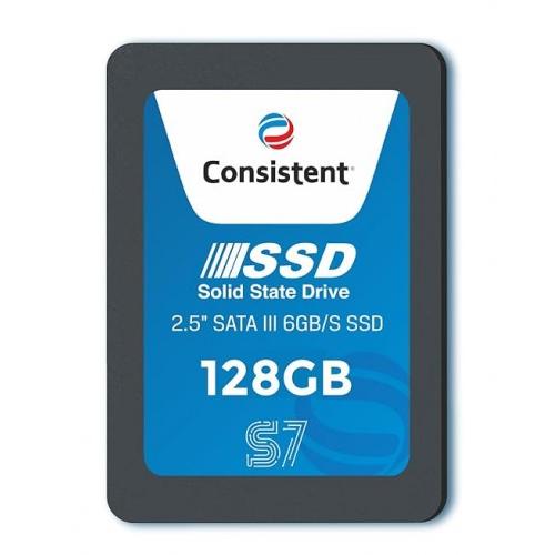 Consistent SSD 128GB 2.5 Inch SATA Read 550MB/s Write 500MB/s