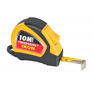 Taparia Spirit level With Magnet 30 CM SLM 1012 & Freemans Ikon Measuring Tape 25 MM 10 Mtr With Auto-Lock and Belt Clip