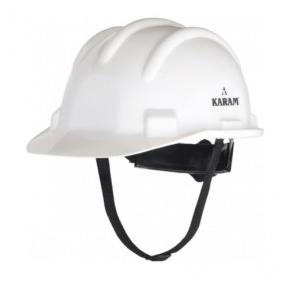 Karam Safety Helmet PN521 EN397 Ratchet Type White Pack of 3