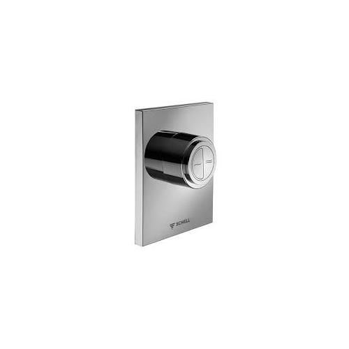 Schell Flush Plate 02 824 06 99 WC Operating Panel Edition ECO ND 100 For Concealed WC Flush Valve Compact II ND With Low Installation Depth From 100 mm- 160 mm, Low Pressure