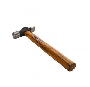 Tata Agrico Hammer Cross Pein with Wooden Handle 13.3 Inch, 300 gm Brown & Grey