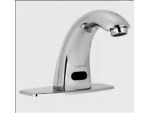 Hindware Pillar Tap F240001 Touch Free Sensor With Infra Red Sensor Deck Mount Brass D7.3xW10xH15 CM 1.8 Kg