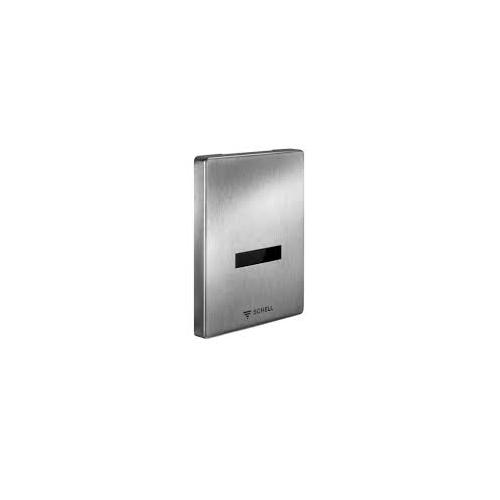 Schell Control Panels 02 807 28 99 Urinal Edition E - Stainless Steel, Battery Operated For Urinal Concealed Flush Valve COMPACT II