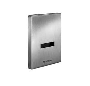 Schell Control Panels 02 809 28 99 Urinal Control Edition E - Stainless steel Mains Operated For Urinal Concealed Flush Valve COMPACT II