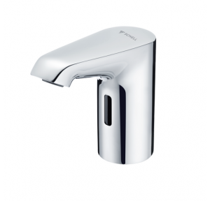 Schell Tap 00 258 06 99 XERIS E2 HD-K Mid Electronic Wash Basin(High Pressure Cold Water, Pre-mixed water), Battery Operation, Flow Volume: 5 l/min Independent Of Flow Pressure: 1,0 - 5,0 bar, With Integrated Bluetooth Interface. Essential For LEED - 1.33