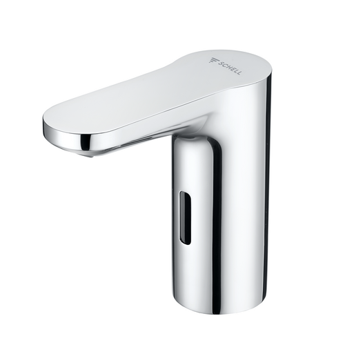 Schell Tap 00 275 06 99 Celis E2 HD-K Electronic Wash Basin(High Pressure Cold Water, Premixed Water), Mains Operation, With Transformer Plug 9 VDC 100-240 VAC, 50-60 Hz, Flow Volume: 5 l/min Independent Of Flow Pressure: 1,0 - 5,0 bar, With Integrated Bl