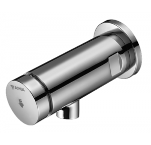 Schell Tap 02 147 06 99 Wall Mounted Self Closing With Isolation Valve In Valve Housing -High Pressure Cold Water