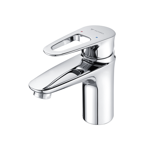 Schell Tap 02 180 06 99 Single - Lever Wash Basin Mixer MODUS EH-T With Loop Handle And Thermostatic Cartridge, Flow Volume: max 5 l/min