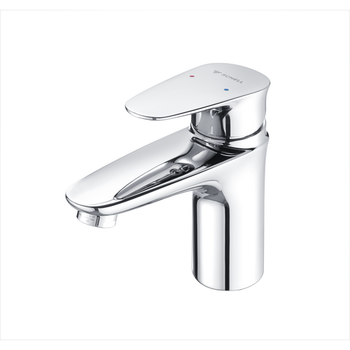 Schell Tap 02 183 06 99 Single - Lever Wash Basin Mixer MODUS EH With Designer Handle And Basic Cartridge, Flow Volume: max 5l/min