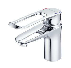 Schell Tap 02 187 06 99 Single - Lever Wash Basin Mixer MODUS Care EH-T HD-M, extended Loop Handle And Thermoprotect Cartridge